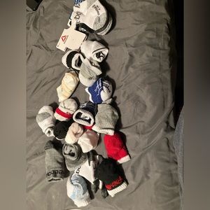 6-12 month baby boy socks rebook and Jordan